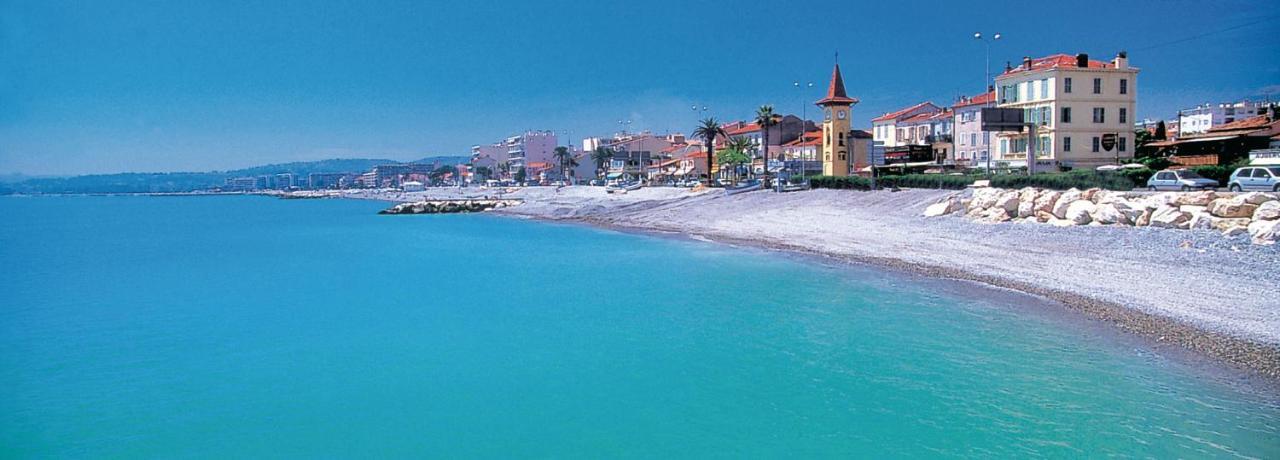 Grand Studio Tres Agreable Avec Bar, Cuisine Et Terrasse Cagnes-sur-Mer Extérieur photo