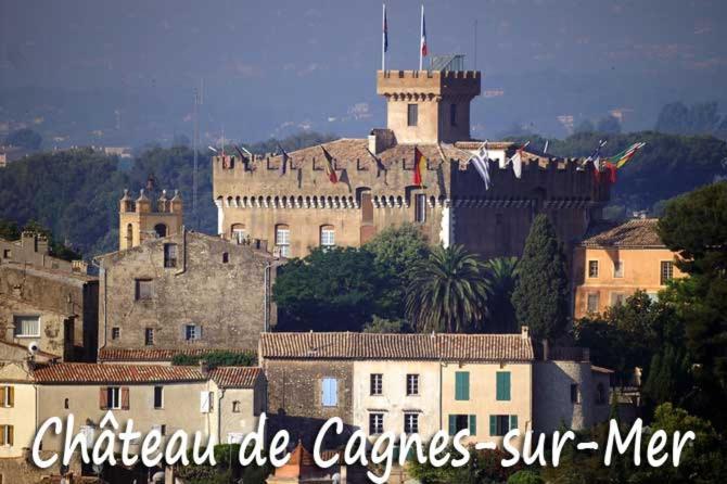 Grand Studio Tres Agreable Avec Bar, Cuisine Et Terrasse Cagnes-sur-Mer Extérieur photo